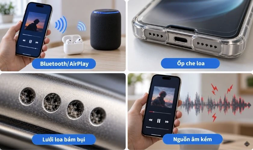 Vì sao kết quả kiểm tra loa có thể chưa chính xác?