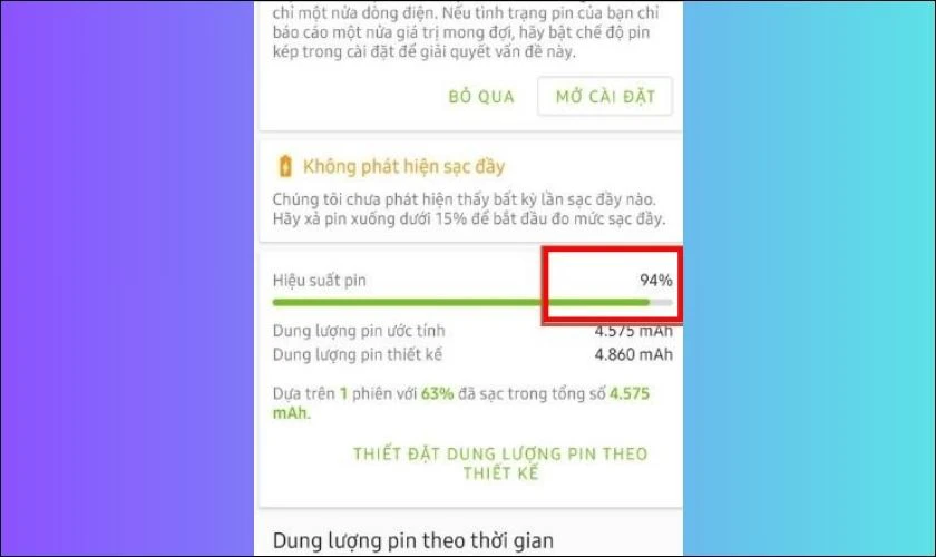 C&aacute;ch kiểm tra pin OPPO bằng ứng dụng Battery