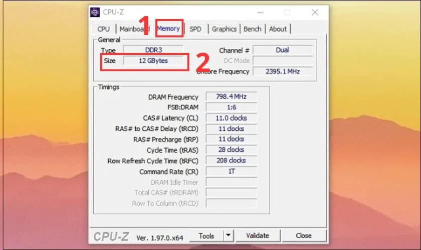 Cách kiểm tra RAM máy tính đang chạy