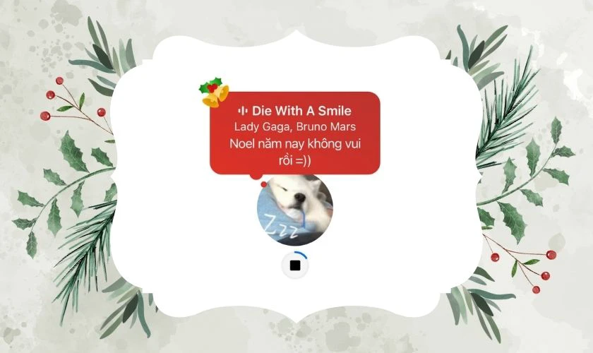 C&aacute;ch l&agrave;m ghi ch&uacute; Noel Messenger