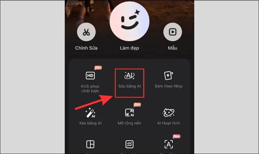 C&aacute;ch l&agrave;m n&eacute;t video tr&ecirc;n Wink với c&ocirc;ng cụ Chỉnh sửa AI