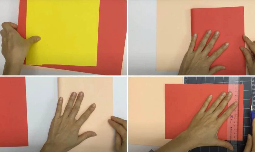 Cách làm thiệp Tết 3D