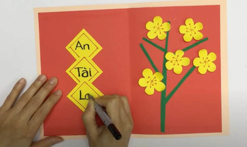 Tạo không gian ghi lời chúc