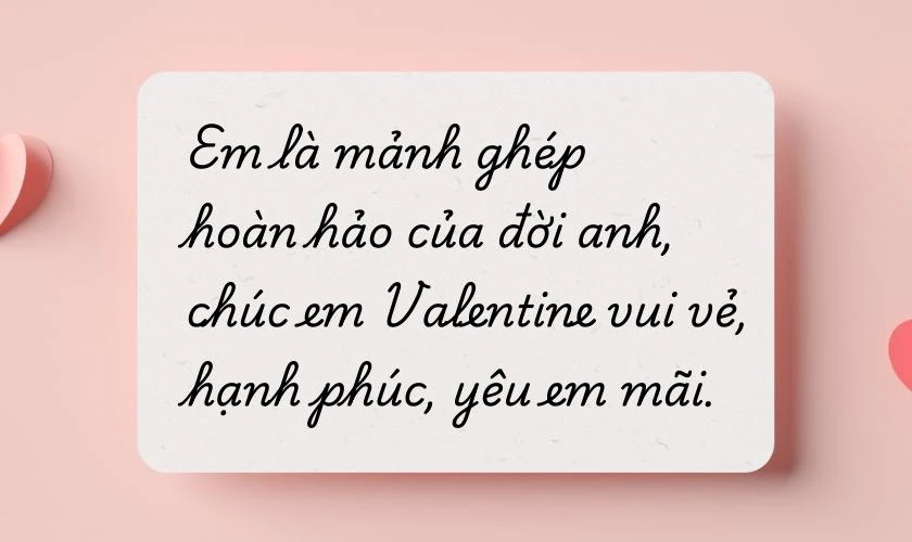 Hình ảnh thiệp Valentine handmade đẹp mắt 2025