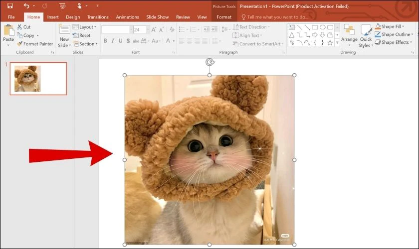 C&aacute;ch l&agrave;m trong suốt ảnh trong Powerpoint chi tiết nhất
