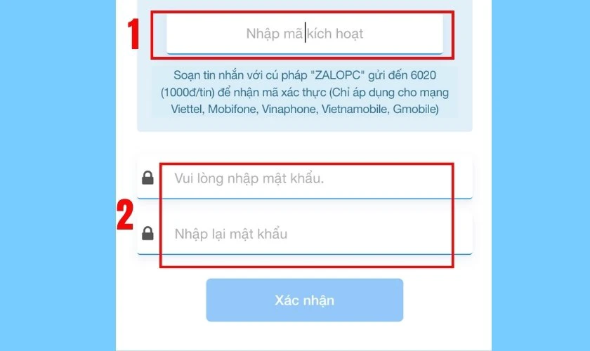 Cách lấy lại mật khẩu Zalo trên PC, máy tính