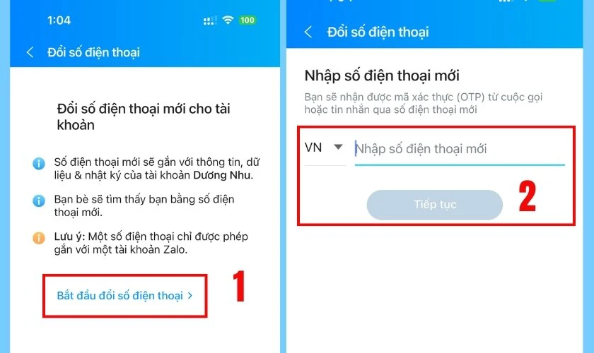 Cách lấy lại mật khẩu trên Zalo khi bị mất SIM