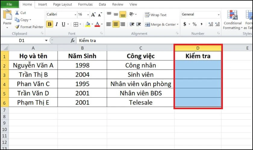 Cách lọc dữ liệu trùng trong 2 file Excel