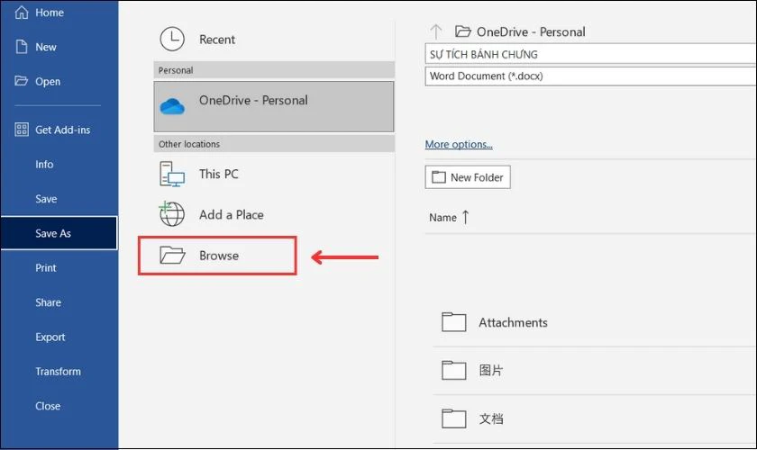 Lưu file Word bằng ph&iacute;m tắt
