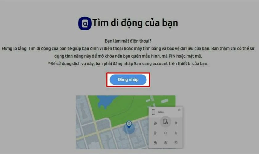 Cách mở khóa Samsung bằng tính năng Find My Mobile đơn giản