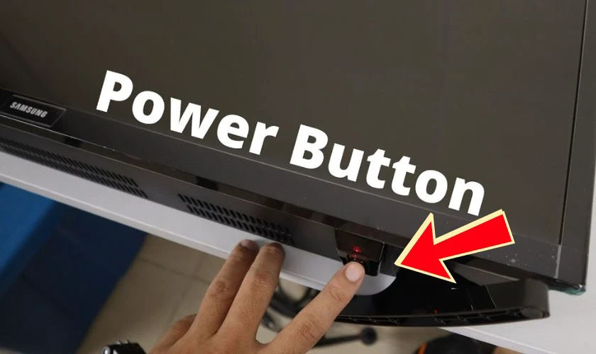 C&aacute;ch mở tivi Samsung kh&ocirc;ng cần điều khiển