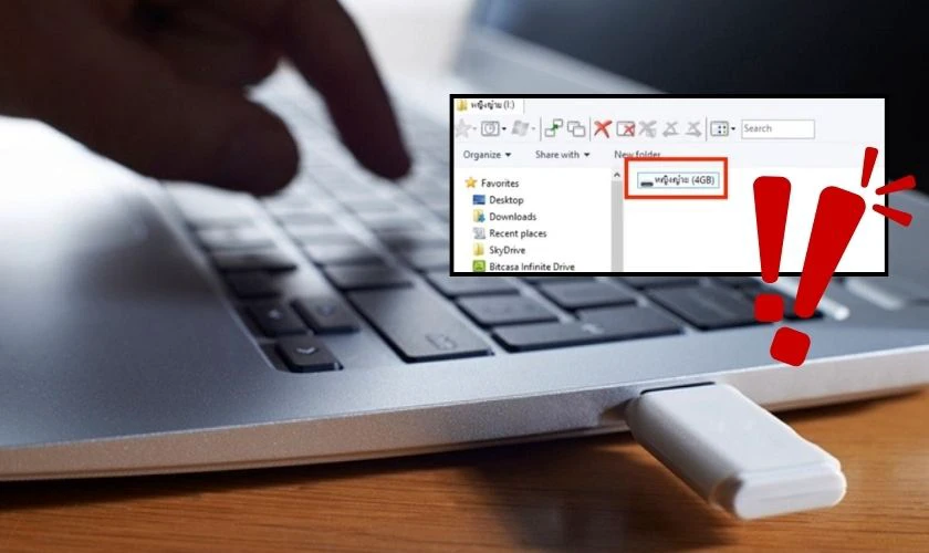 C&aacute;ch mở USB bị shortcut hiệu quả tại nh&agrave; n&ecirc;n biết