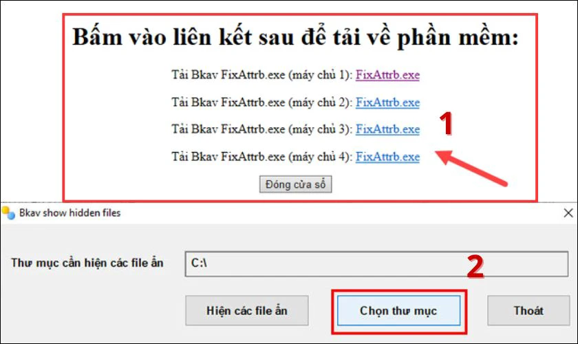Tải FixAttrb.exe về v&agrave; giải n&eacute;n