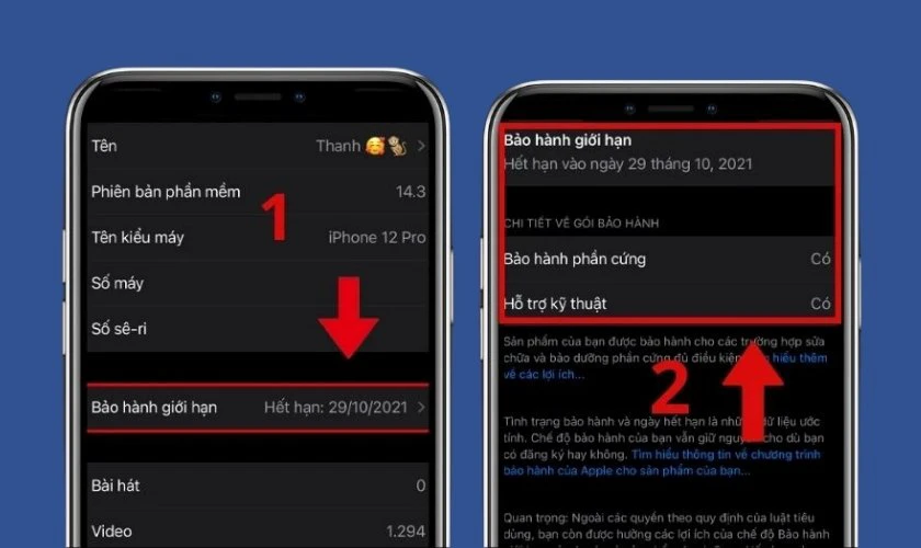 Gói bảo hành còn thời hạn