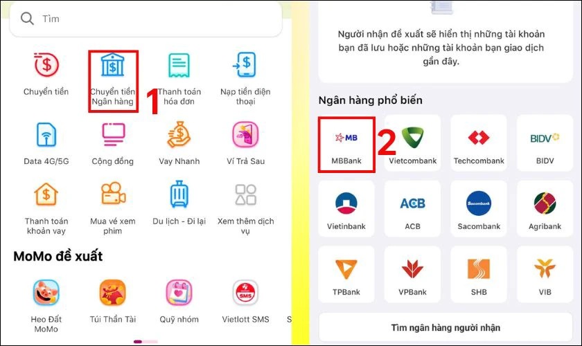 Cách nạp tiền vào tài khoản Viettel Money bằng Momo, Zalo Pay