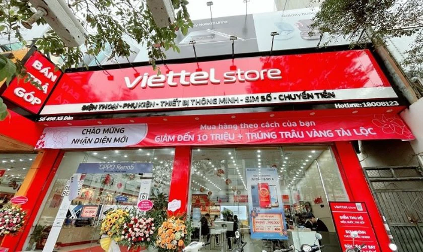 Cách nạp tiền vào Viettel Money bằng giao dịch trực tiếp tại cửa hàng