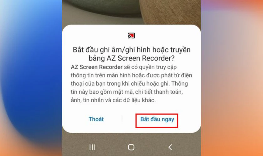 Cách quay màn hình OPPO bằng ứng dụng AZ Screen Recorder