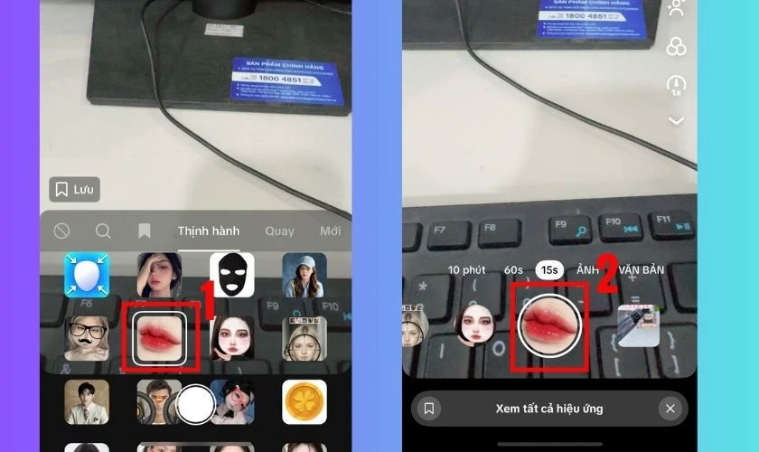C&aacute;ch quay TikTok với hiệu ứng đặc biệt