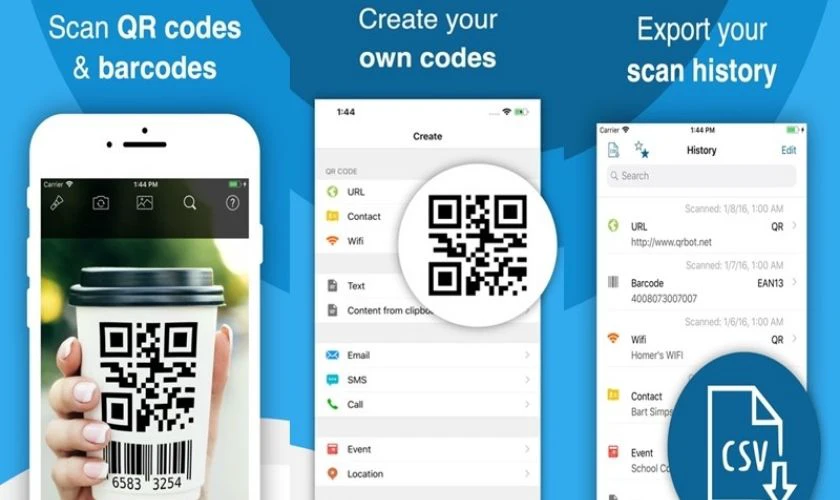 D&ugrave;ng ứng dụng QR Barcode Scanner l&agrave; c&aacute;ch được nhiều người lựa chọn để qu&eacute;t m&atilde; vạch sản phẩm