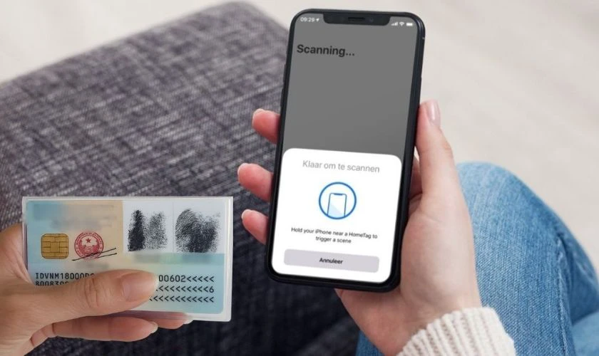 Cách quét NFC CCCD trên iPhone hỗ trợ từ iPhone mấy?