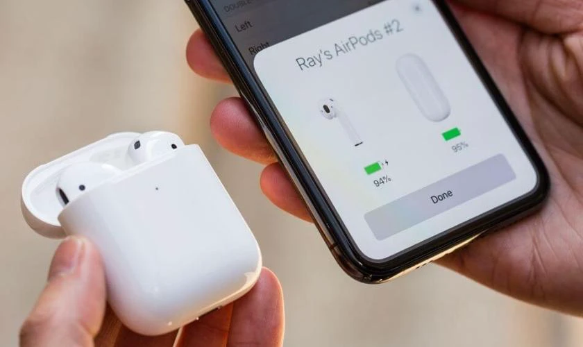 Khi n&agrave;o cần reset tai nghe AirPod?