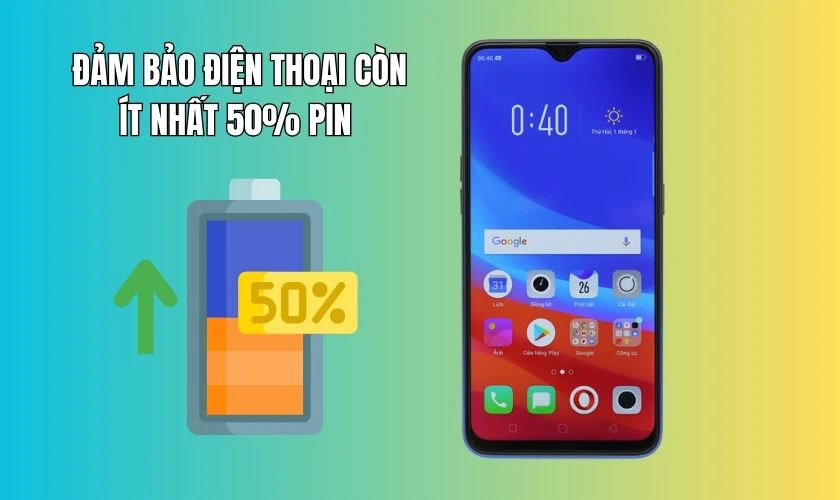 Lưu ý khi Reset điện thoại OPPO