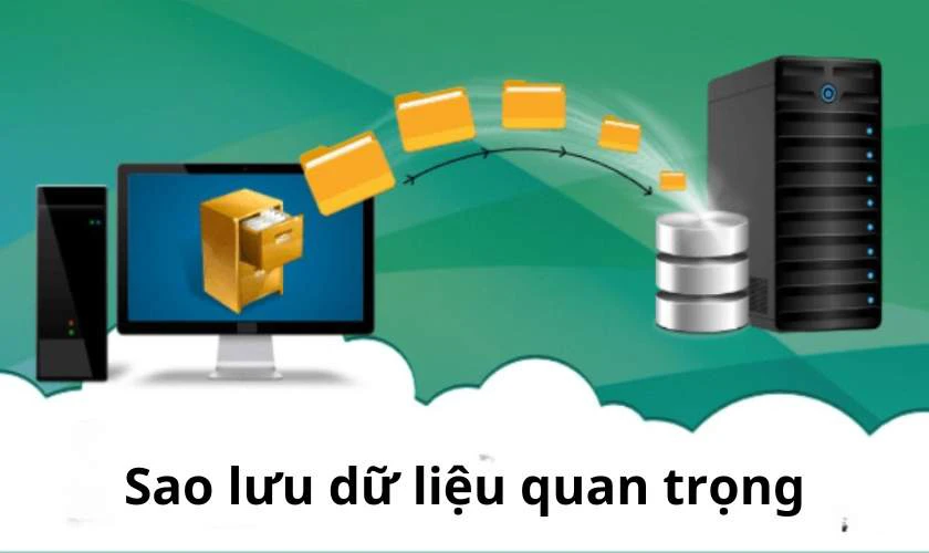 Lưu ý khi thực hiện cách reset máy tính