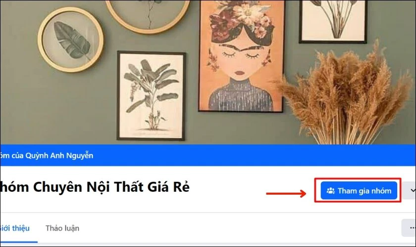 Nhấp vào nút này để gửi yêu cầu gia nhập lại nhóm