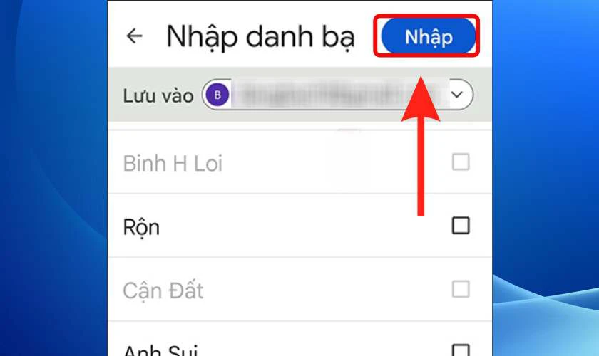 Nhập