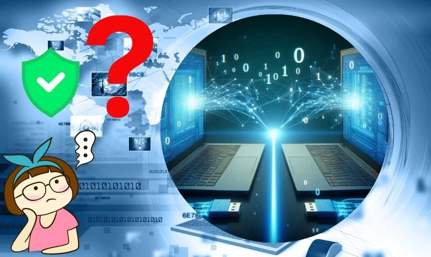C&aacute;ch share dữ liệu giữa 2 m&aacute;y t&iacute;nh c&oacute; an to&agrave;n kh&ocirc;ng?
