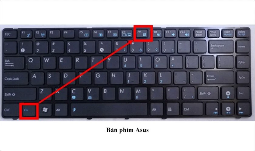 Hướng dẫn c&aacute;ch sử dụng chuột cảm ứng tr&ecirc;n laptop Asus đơn giản bằng ph&iacute;m tắt