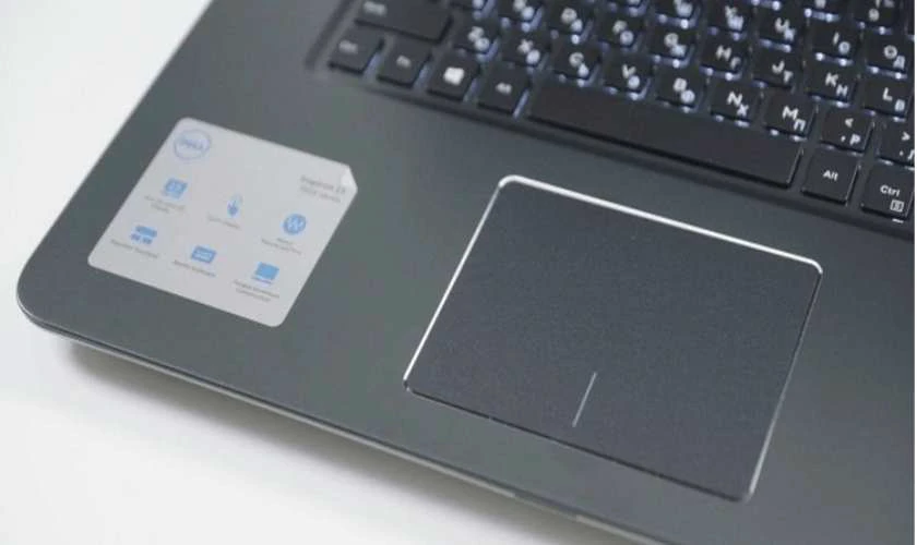 C&aacute;ch sử dụng touchpad tr&ecirc;n laptop Dell
