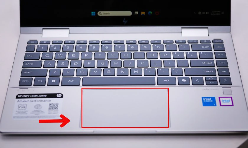 C&aacute;ch sử dụng chuột cảm ứng tr&ecirc;n laptop HP