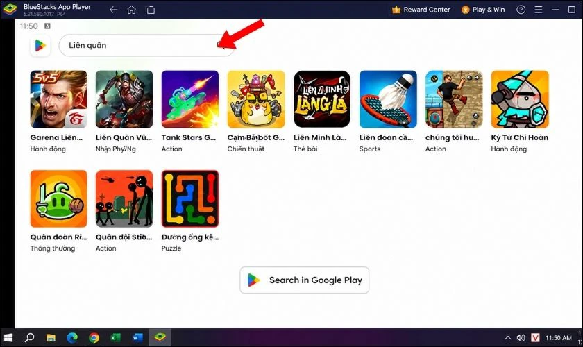 Tải game hoặc ứng dụng