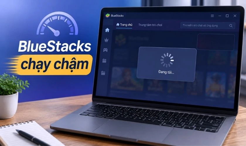 BlueStacks bị lag hoặc chạy chậm