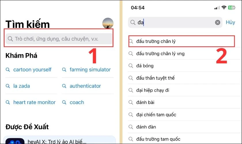 C&aacute;ch tải game Đấu Trường Ch&acirc;n L&yacute; tr&ecirc;n điện thoại iOS