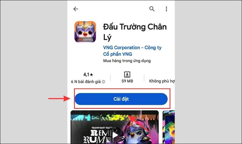 Nhận chọn C&agrave;i đặt v&agrave; chờ đợi để game bắt đầu