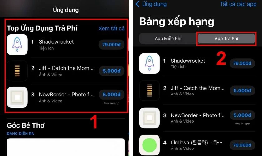 C&aacute;ch tải ứng dụng c&oacute; t&iacute;nh ph&iacute; tr&ecirc;n iPhone, iPad đơn giản