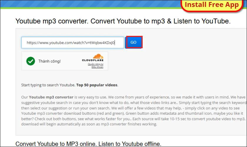 C&aacute;ch tải video tr&ecirc;n YouTube về m&aacute;y t&iacute;nh bằng Listentoyoutube