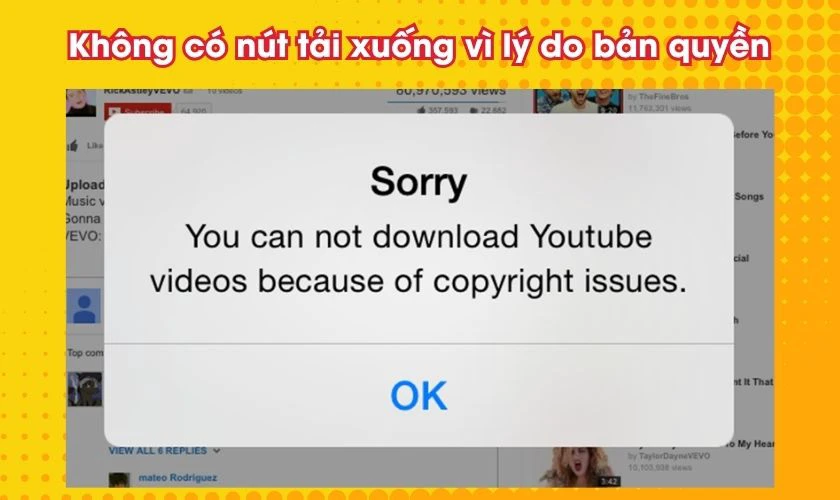 Lỗi thường gặp khi tải video từ YouTube và cách khắc phục