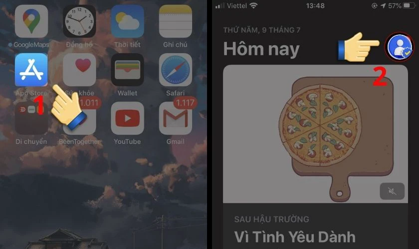 Cách chuyển vùng lại như cũ sau khi tải Xingtu trên iOS
