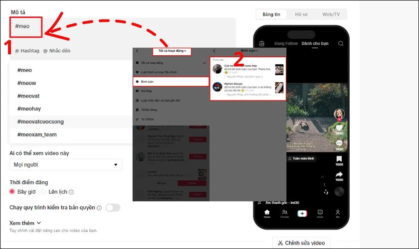 Gắn Hashtag l&agrave; c&aacute;ch để c&oacute; 1000 follow tr&ecirc;n TikTok đơn giản n&ecirc;n thử