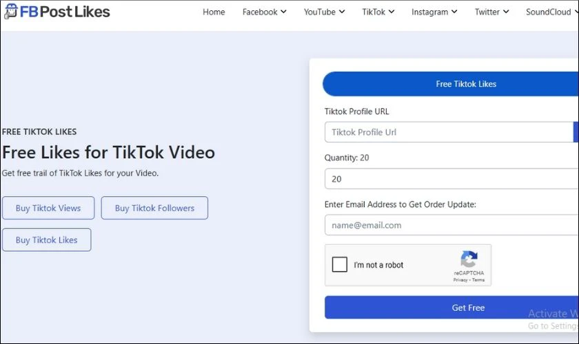 Fbpostlikes l&agrave; trang web trực tuyến cung cấp lượt th&iacute;ch