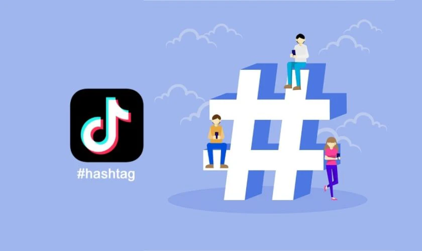 D&ugrave;ng hashtag tăng like