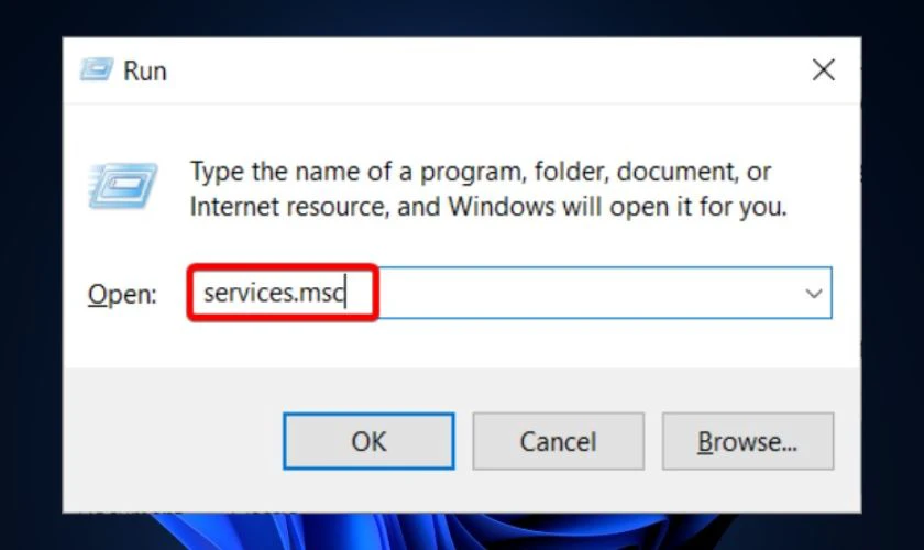 V&ocirc; hiệu h&oacute;a Windows Update