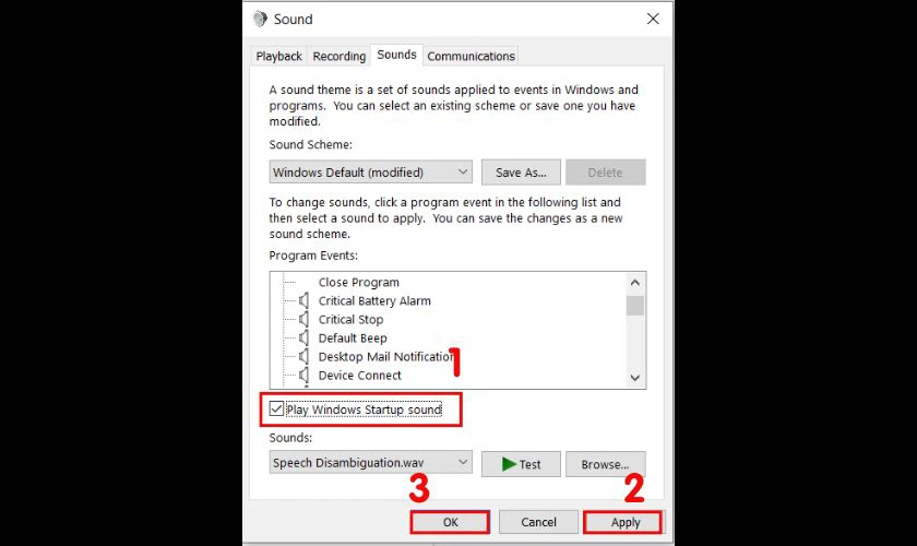 C&agrave;i đặt Sound Effect l&agrave; c&aacute;ch tăng tốc m&aacute;y t&iacute;nh Win 7, 10, 11