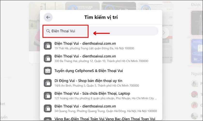G&otilde; t&igrave;m t&ecirc;n địa điểm