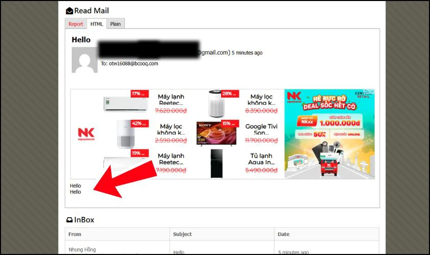 Tạo Email mới để sử dụng tạm thời ngay lập tức