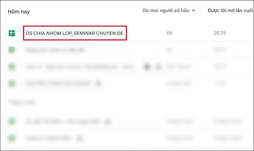 Tệp Excel đ&atilde; được tải l&ecirc;n v&agrave; c&oacute; thể điều chỉnh từ b&acirc;y giờ