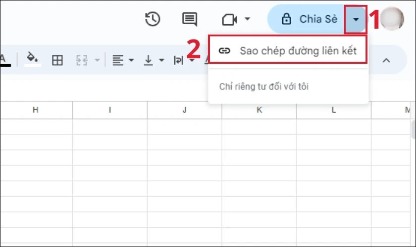C&aacute;ch tạo link từ Google Sheets đơn giản